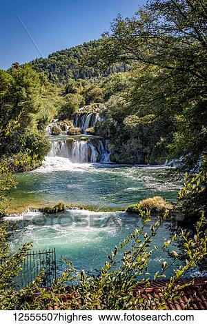 Stock Photograph - Krka National Park; Croatia. Fotosearch