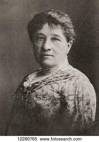 Stock Photography - Madame Marie-Hortense Fiquet Cézanne, 1850 – 1922. From a photograph c. 1900. French artists' model and wife of Paul Cézanne. From Paul Cézanne, published 1935.. Fotosearch