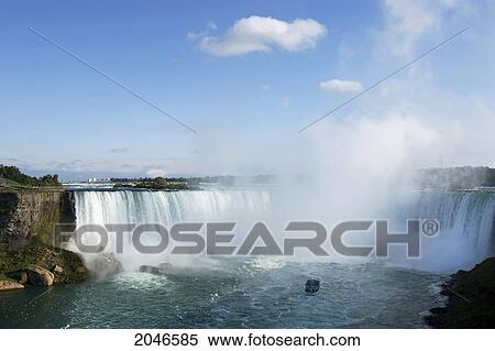 Stock Photography - Maid Of The Mist Tour Boat, Niagara Falls, Ontario, Canada. Fotosearch