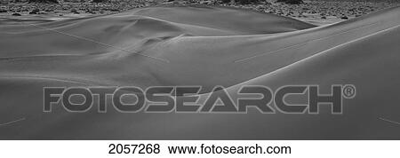 Stock Photo - Mesquite Sand Dunes, Death Valley National Park, California.. Fotosearch