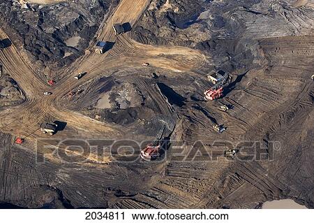 Oil Sands Mining Operations At Syncrude Canada's Aurora Mine Project, Fort Mcmurray, Alberta View Large Photo Image Stock Image - Oil Sands Mining Operations At Syncrude Canada's Aurora Mine Project, Fort Mcmurray, Alberta. Fotosearch