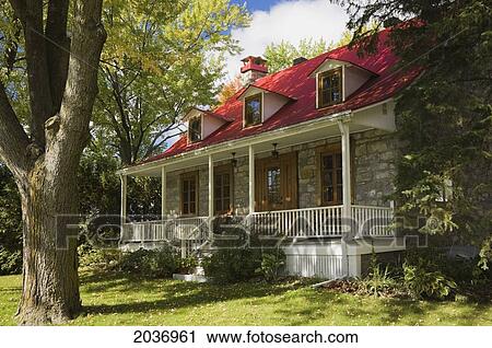 Old Canadiana Circa 1832 Cottage Style Residential Fieldstone