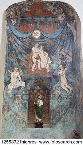 Original 16th century frescoes, Convent de San Bernadino de Siena, built 1552-1560; Valladolid, Yucatan, Mexico View Large Photo Image Stock Photograph - Original 16th century frescoes, Convent de San Bernadino de Siena, built 1552-1560; Valladolid, Yucatan, Mexico. Fotosearch