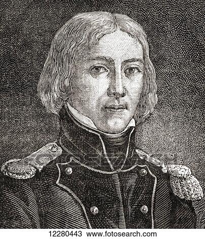 Stock Image - Pierre Louis Prieur, Prieur de la Marne, 1756 –1827. French lawyer during the French Revolution. From Histoire de la Revolution Francaise by Louis Blanc. Fotosearch