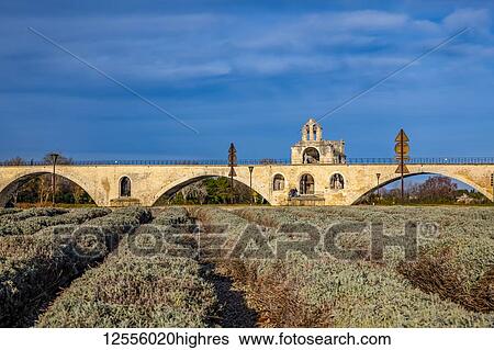 Pont Saint-Benezet; Avignon, Provence Alpes Cote d'Azur, France View Large Photo Image Stock Photograph - Pont Saint-Benezet; Avignon, Provence Alpes Cote d'Azur, France. Fotosearch