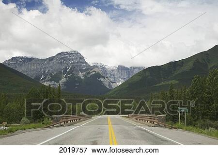 Road Over Kananaskis River, Alberta View Large Photo Image Stock Photo - Road Over Kananaskis River, Alberta. Fotosearch