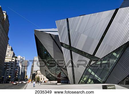 Royal Ontario Museum, Designed By Daniel Leibskind, Toronto, Ontario. View Large Photo Image Stock Photo - Royal Ontario Museum, Designed By Daniel Leibskind, Toronto, Ontario.. Fotosearch