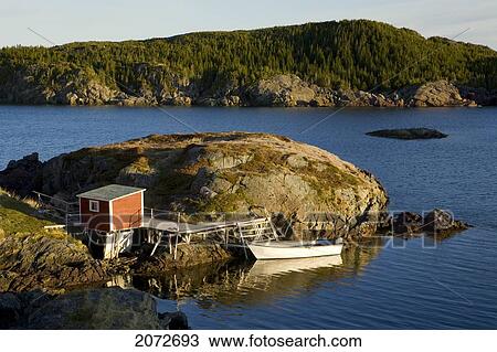 Shed And Pier, Change Islands, Newfoundland And Labrador View Large Photo Image Stock Image - Shed And Pier, Change Islands, Newfoundland And Labrador. Fotosearch