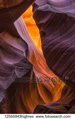 Slot Canyon known as Antelope Canyon; Page, Arizona, United States of America View Large Photo Image Stock Photograph - Slot Canyon known as Antelope Canyon; Page, Arizona, United States of America. Fotosearch