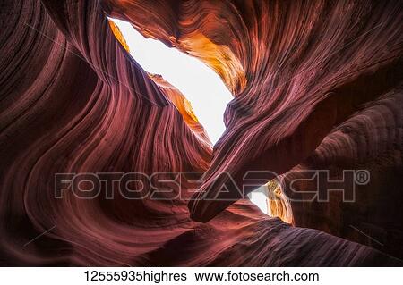 Slot Canyon known as Rattlesnake Canyon; Page, Arizona, United States of America View Large Photo Image Stock Photograph - Slot Canyon known as Rattlesnake Canyon; Page, Arizona, United States of America. Fotosearch
