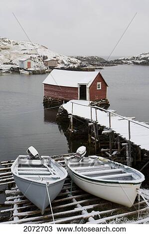 Spring Snowfall, Change Islands, Newfoundland & Labrador View Large Photo Image Stock Image - Spring Snowfall, Change Islands, Newfoundland & Labrador. Fotosearch