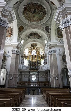 St. Mang's Abbey; Fussen, Germany View Large Photo Image Stock Photo - St. Mang's Abbey; Fussen, Germany. Fotosearch
