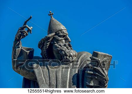 Statue of Gregory of Nin by Ivan Mestrovic, which is found in front of the Golden Gate; Split, Croatia View Large Photo Image Stock Photograph - Statue of Gregory of Nin by Ivan Mestrovic, which is found in front of the Golden Gate; Split, Croatia. Fotosearch