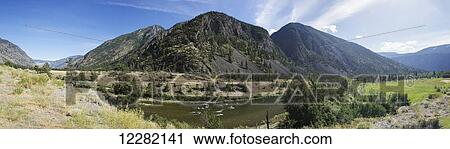 Stream in rocky, arid landscape; British Columbia, Canada View Large Photo Image Stock Image - Stream in rocky, arid landscape; British Columbia, Canada. Fotosearch
