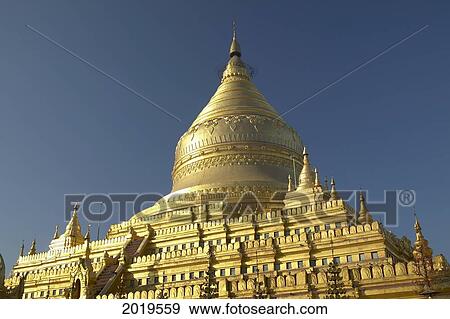 Stock Photo - Temple, Bagan, Myanmar (Burma). Fotosearch