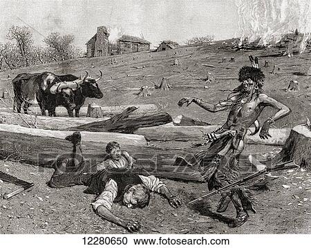 The death of Abraham Lincoln, 1744 – 1786. Grandfather of U. S. President Abraham Lincoln, shot by Indians. From The Century Magazine, published 1887. View Large Photo Image Stock Image - The death of Abraham Lincoln, 1744 – 1786. Grandfather of U. S. President Abraham Lincoln, shot by Indians. From The Century Magazine, published 1887.. Fotosearch