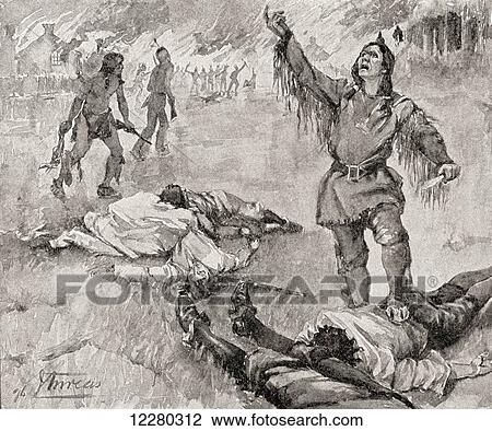 The Delawares on the warpath during the French and Indian War, 1754–1763. From The History of Our Country, published 1900. View Large Photo Image Stock Image - The Delawares on the warpath during the French and Indian War, 1754–1763. From The History of Our Country, published 1900.. Fotosearch