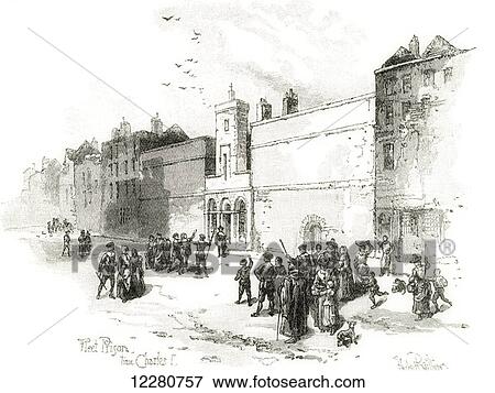 The Fleet Prison, London, England in the time of Charles I, 17th century. From The Century Edition of Cassell's History of England, published 1901. View Large Photo Image Stock Photo - The Fleet Prison, London, England in the time of Charles I, 17th century. From The Century Edition of Cassell's History of England, published 1901.. Fotosearch
