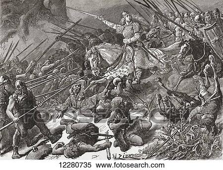 The Lady of the Mercians fighting the Welsh c. 916. Æthelflæd, Lady of the Mercians,? -d. 12 June 918. Eldest daughter of Alfred the Great. From Cassell's History of England, published c. 1901 View Large Photo Image Stock Photography - The Lady of the Mercians fighting the Welsh c. 916. Æthelflæd, Lady of the Mercians,? -d. 12 June 918. Eldest daughter of Alfred the Great. From Cassell's History of England, published c. 1901. Fotosearch