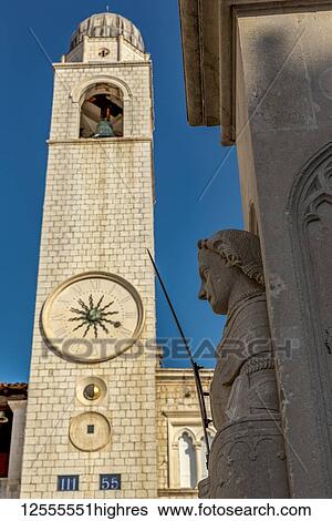 The Zelenci, or The Greens Maro and Baro on top of the City Bell Tower; Dubrovnik, Dubrovnik-Neretva County, Croatia View Large Photo Image Stock Photograph - The Zelenci, or The Greens Maro and Baro on top of the City Bell Tower; Dubrovnik, Dubrovnik-Neretva County, Croatia. Fotosearch