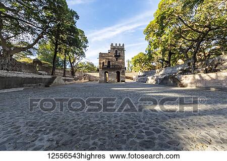 Three-storied bathing palace at Fasilides Bath; Gondar, Amhara Region, Ethiopia View Large Photo Image Stock Photograph - Three-storied bathing palace at Fasilides Bath; Gondar, Amhara Region, Ethiopia. Fotosearch