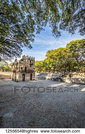 Three-storied bathing palace at Fasilides Bath; Gondar, Amhara Region, Ethiopia View Large Photo Image Stock Photograph - Three-storied bathing palace at Fasilides Bath; Gondar, Amhara Region, Ethiopia. Fotosearch