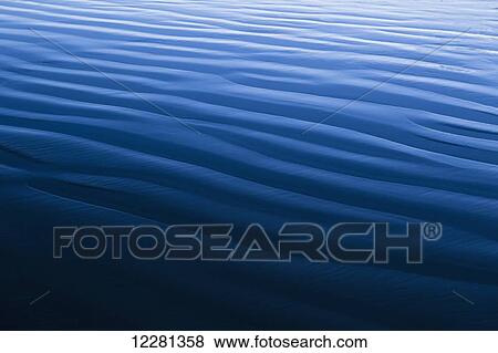 Stock Photo - Tidal patterns on beach; Tofino, British Columbia, Canada. Fotosearch