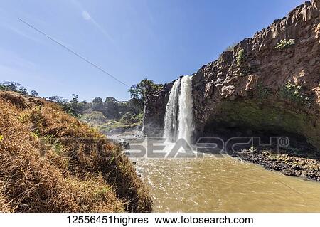 Tis Abay (Blue Nile Falls); Amhara Region, Ethiopia View Large Photo Image Stock Photograph - Tis Abay (Blue Nile Falls); Amhara Region, Ethiopia. Fotosearch
