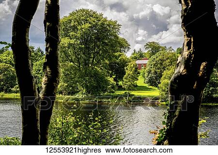 Tranquil river and lush foliage; County Donegal, Ireland View Large Photo Image Stock Photograph - Tranquil river and lush foliage; County Donegal, Ireland. Fotosearch