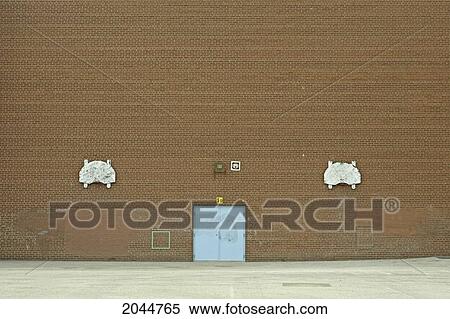 Two Basketball Nets Attached To A Brick Wall Next To A Blue Door, Toronto, Canada View Large Photo Image Stock Photography - Two Basketball Nets Attached To A Brick Wall Next To A Blue Door, Toronto, Canada. Fotosearch