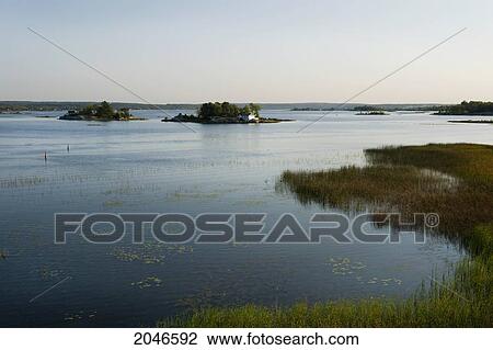 View Of Honey Harbor At Dusk, Georgian Bay, Ontario View Large Photo Image Stock Image - View Of Honey Harbor At Dusk, Georgian Bay, Ontario. Fotosearch