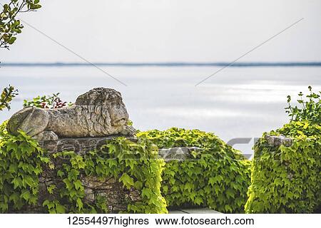 View of the Gulf of Trieste from Duino Castle and stones covered in vines; Italy View Large Photo Image Stock Photograph - View of the Gulf of Trieste from Duino Castle and stones covered in vines; Italy. Fotosearch