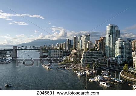 View Over False Creek, Vancouver, British Columbia View Large Photo Image Stock Image - View Over False Creek, Vancouver, British Columbia. Fotosearch