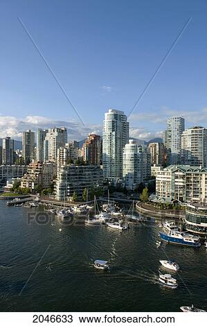 View Over False Creek, Vancouver, British Columbia View Large Photo Image Stock Image - View Over False Creek, Vancouver, British Columbia. Fotosearch