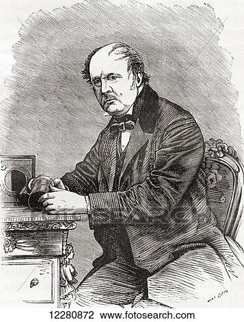 William Henry Fox Talbot, 1800 – 1877. British inventor and photography pioneer who invented the calotype process. From Les Merveilles de la Science, published c. 1870 View Large Photo Image Stock Image - William Henry Fox Talbot, 1800 – 1877. British inventor and photography pioneer who invented the calotype process. From Les Merveilles de la Science, published c. 1870. Fotosearch