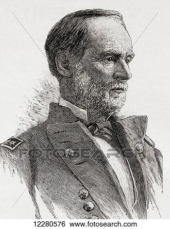 William Tecumseh Sherman, 1820 – 1891. American soldier, businessman, educator and author. General in the Union Army during the American Civil War. From The Review of Reviews, published 1891 View Large Photo Image Stock Photograph - William Tecumseh Sherman, 1820 – 1891. American soldier, businessman, educator and author. General in the Union Army during the American Civil War. From The Review of Reviews, published 1891. Fotosearch