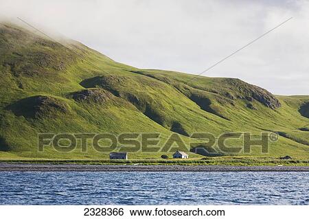 Abandoned Village Of Ikatan Near False Pass, Ikatan Bay; Southwest Alaska, United States Of America View Large Photo Image Stock Photograph - Abandoned Village Of Ikatan Near False Pass, Ikatan Bay; Southwest Alaska, United States Of America. Fotosearch