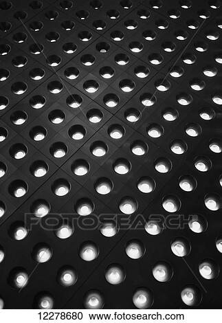 Stock Image - Black and white abstract; Las Vegas, Nevada, United States of America. Fotosearch