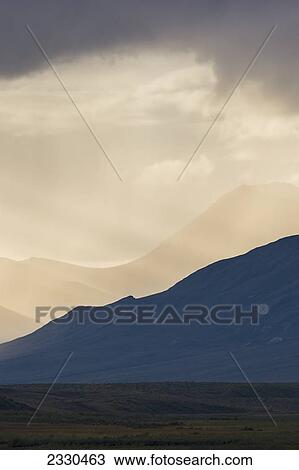 Stock Image - Brooks Range, Gates Of The Arctic National Park, Northwestern Alaska; Alaska, United States Of America. Fotosearch