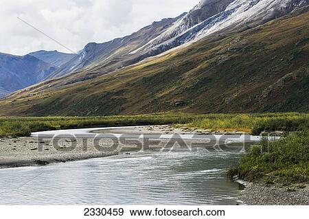 Stock Photo - Brooks Range, Gates Of The Arctic National Park, Northwestern Alaska; Alaska, United States Of America. Fotosearch