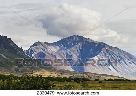 Stock Photo - Brooks Range, Gates Of The Arctic National Park, Northwestern Alaska; Alaska, United States Of America. Fotosearch