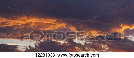 Clouds at sunset; Waterloo, Quebec, Canada View Large Photo Image Stock Image - Clouds at sunset; Waterloo, Quebec, Canada. Fotosearch