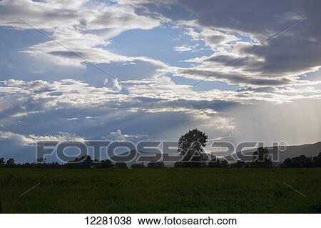 Clouds at sunset; Waterloo, Quebec, Canada View Large Photo Image Stock Photo - Clouds at sunset; Waterloo, Quebec, Canada. Fotosearch