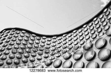 Facade of wall with curve and circle pattern; Las Vegas, Nevada, United States of America View Large Photo Image Stock Image - Facade of wall with curve and circle pattern; Las Vegas, Nevada, United States of America. Fotosearch