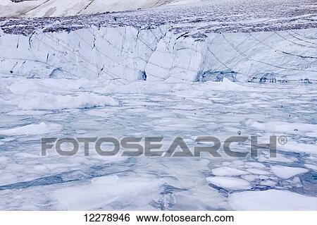 Frozen Cavell Lake; Alberta, Canada View Large Photo Image Stock Photograph - Frozen Cavell Lake; Alberta, Canada. Fotosearch