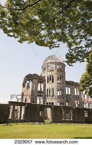 Stock Photo - Hiroshima Peace Memorial (Peace Dome); Hiroshima, Japan. Fotosearch