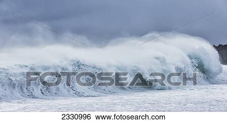 Huge Waves Crash Along The Beach At Djupalonssandur, Snaefellsnes Peninsula; Iceland View Large Photo Image Stock Photograph - Huge Waves Crash Along The Beach At Djupalonssandur, Snaefellsnes Peninsula; Iceland. Fotosearch
