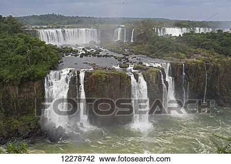 Stock Image - Iguazu Falls; Argentina. Fotosearch