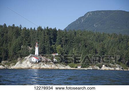 Lighthouse Park at Point Atkinson in West Vancouver; Vancouver, British Columbia, Canada View Large Photo Image Picture - Lighthouse Park at Point Atkinson in West Vancouver; Vancouver, British Columbia, Canada. Fotosearch