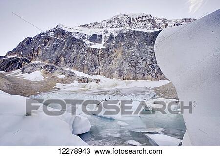 Mount Edith Cavell; Alberta, Canada View Large Photo Image Stock Image - Mount Edith Cavell; Alberta, Canada. Fotosearch